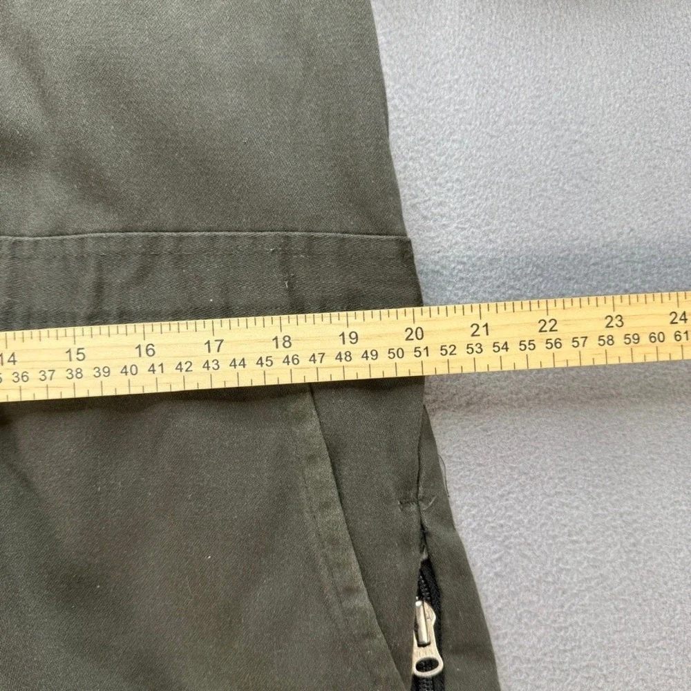 VTG Military Style Insulated Coveralls Jumpsuit Regular Fit Large Green Cotton